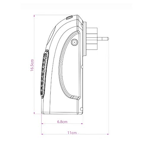 EMGOD Mini Calentador, Calentamiento rápido 900W con Pantalla de Temperatura Protección de sobrecalentamiento bajo Nivel de Ruido para el Estudio de la Sala de Estar,Blanco