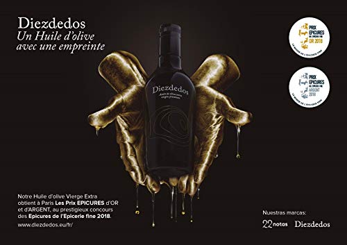 Empeltre Diezdedos 500ml - Aceite de Oliva Extra Virgen Premium - Caja de 6 botellas de 500ml (Pack de 6)