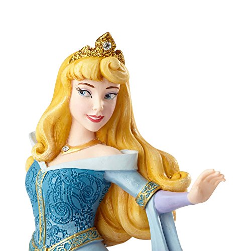 Enesco Disney Showcase Figurita Aurora, Resina, Multicolor, 13 x 10.5 x 21 cm