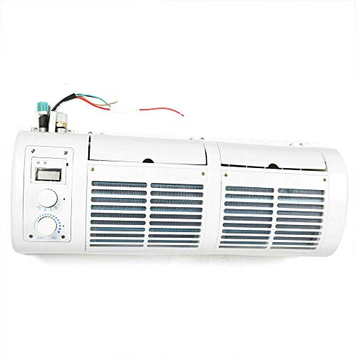 Enfriador de Aire Acondicionado de 200W 12V para Camión de Coche Caravana Autobús Aire acondicionado de Pared Kit de Ventilador de Enfriamiento de Aire Acondicionado