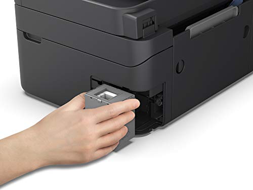 Epson WorkForce WF-2830DWF - Impresora multifunción de inyección de tinta 4 en 1 (impresora, escáner, copia, fax, ADF, WiFi, dúplex, cartuchos individuales, DIN A4), color negro