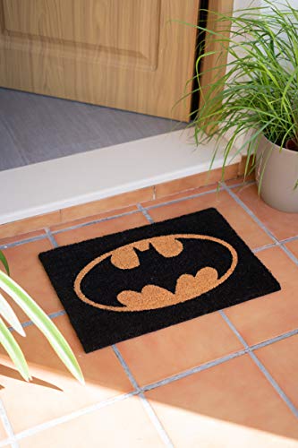 ERIK - Felpudo entrada casa Logo Batman, DC Comics (40 x 60 cm)
