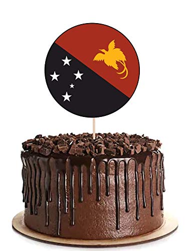 Eslovenia bandera – 24 comestible cupcake toppers/adornos de tarta de cumpleaños – fácil troquelada círculos