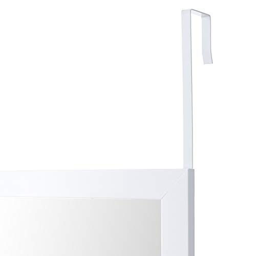 Espejo de Puerta Blanco Moderno de plástico de 35 x 125 cm - LOLAhome