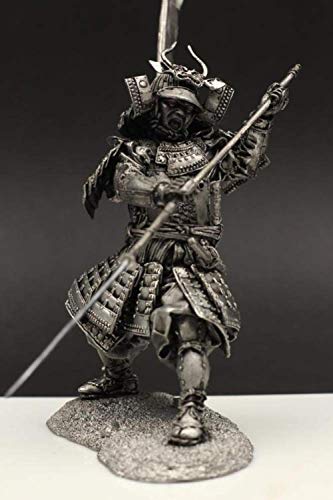 Estatua de la Escultura del Guerrero Estatua de la Escultura del Guerrero japonés Samurai japonés Modelo Estatua Metal Crafts Desktop Collection