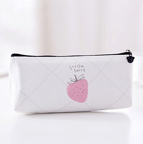 Estuche Bolsa de papelería la caja registradora de la pluma del Bolsa de Immagazzinaggio la Lienzo de cáñamo de los modelos de la fruta la Cassa la lápices de weimay, 4pcs