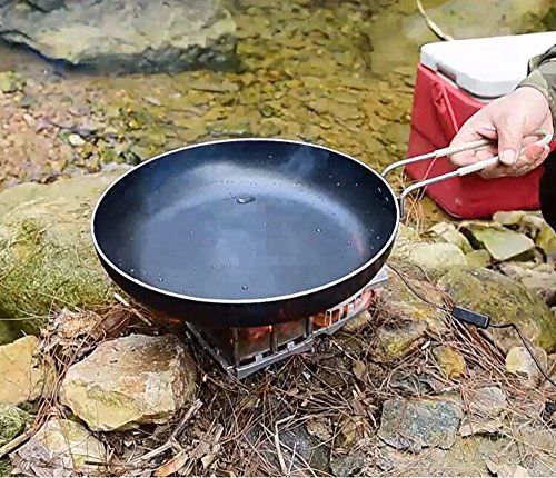 Estufa De Leña De Tamaño Palm Estufa Portátil Portátil De Tamaño Grande para Exteriores Estufa De Leña Quemador De Carbón Horno De Barbacoa Estufa De Ventilador Electrónica Estufa De Picnic