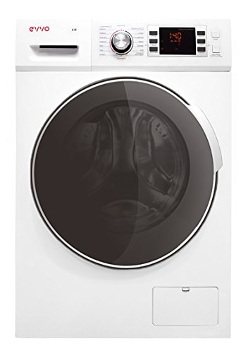 EVVO 4.10 - Modelo 4.10 Lavadora-secadora de carga frontal de 10 KG de lavado y 7 KG de secado y 1600 RPM, Marca Española, Color blanco, [Clase de eficiencia energética A]