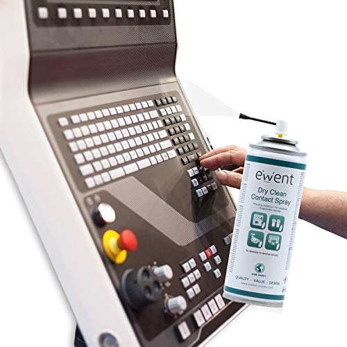 Ewent EW5614 - Pulverizador para la Limpieza en seco de contactos eléctricos Spray 200ml, Transparente
