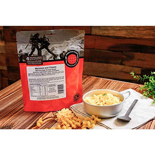 Expedition Foods High Energy Serving Macaroni and Cheese - Orange by