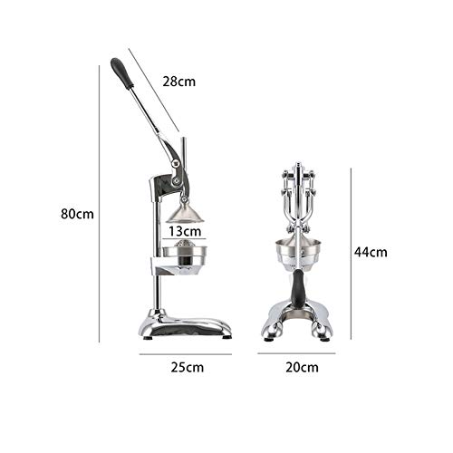 Exprimidores Granadas, Exprimidor Manual de Palanca, Industrial Restaurante Familiar Tienda de Jugos Tienda de Té, Exprimidor De Naranja Cítrica, Base Resistente, Fácil de Limpiar, Alta Calidad