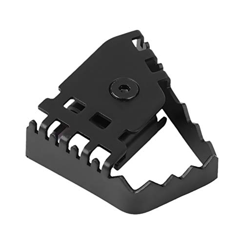 Extensión de freno - Pedal de la palanca de freno del pie trasero de la motocicleta Agrandar la extensión Extensor de almohadilla para BMW F800GS F700GS F650GS R1150GS R1200GS Galvanoplastia