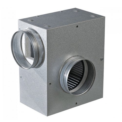 Extractor de aire insonorizado con caja Vents 730 m³/h - 150mm (KSA 150-2Е)