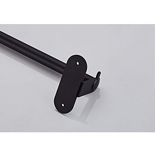 Faderr - Soporte de Pared para ollas, Cocina, Aluminio, Industrial, para Colgar sartenes, Utensilios de Cocina, Organizador de Ganchos, Show, 8 Hooks