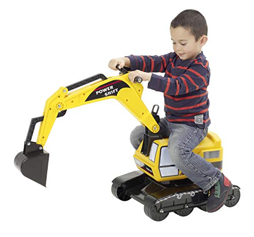 Falk Power Shift L100 - Excavadora triciclo para niños (2 a 5 años)