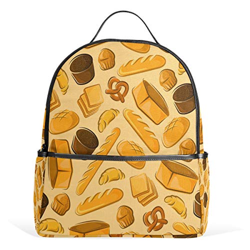 FANTAZIO Mochila para Viaje panadería Fresca Pan y Pasteles Daypack