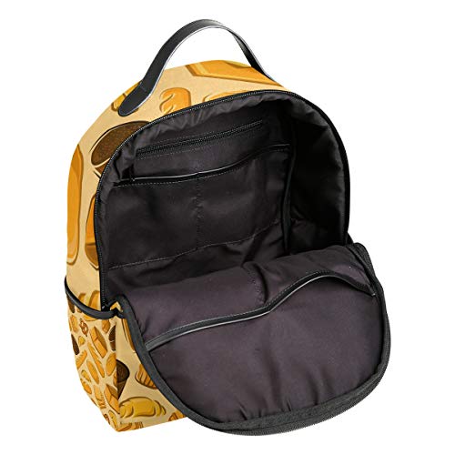 FANTAZIO Mochila para Viaje panadería Fresca Pan y Pasteles Daypack