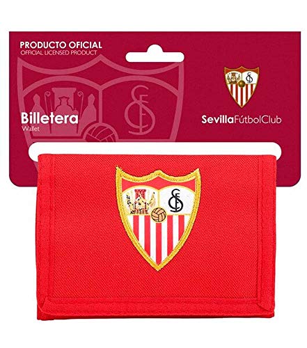 F.C; sevilla 811856036 2018 Tarjetero, 12 cm, Rojo