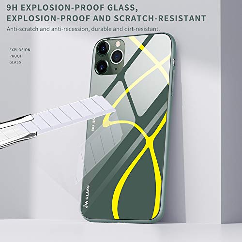 Fcgfh Caso Compatible con iPhone 11 Ultra Slim Delgada de protección Total Duro a Prueba de Golpes Cubierta del teléfono Casos (Color : Gold, Size : iPhone Case)