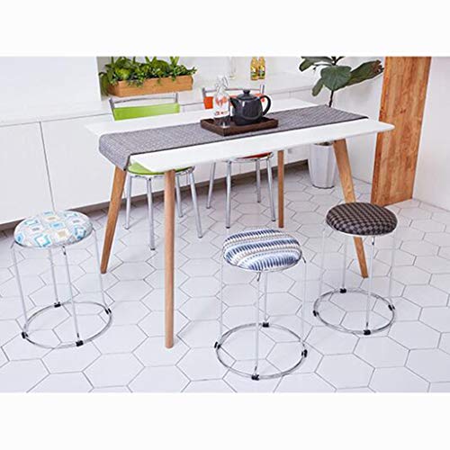 Feng-stool Ronda Esponja heces, Banco café del Restaurante de Hierro del hogar - Banquete Escuela de Hostelería Ocio heces (Size : 36 * 36 * 45CM)