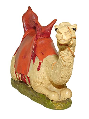 Ferrari & Arrighetti Figuras Belén: Camello de los Reyes Magos - Colección Martino Landi para Nacimiento de 12 cm