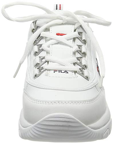 FILA Strada, Zapatillas para Mujer, White, 41 EU