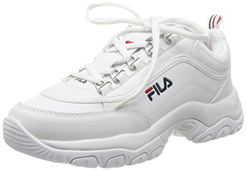 FILA Strada, Zapatillas para Mujer, White, 41 EU