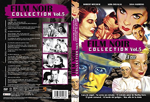 Film Noir Collection Vol. 5: Cara de Ángel + No serás un Extraño + El Extraño Amor de Martha Ivers + El Gran Carnaval + al Borde del Peligro + Más allá de la Duda [DVD]