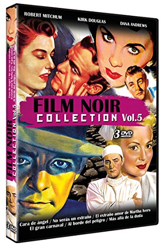 Film Noir Collection Vol. 5: Cara de Ángel + No serás un Extraño + El Extraño Amor de Martha Ivers + El Gran Carnaval + al Borde del Peligro + Más allá de la Duda [DVD]