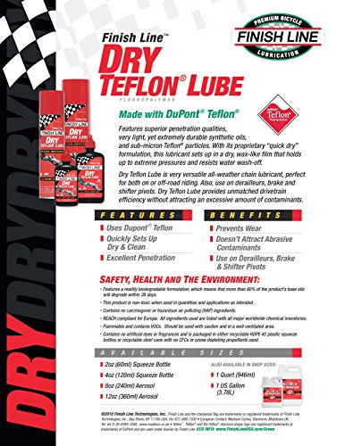 Finish Line Lubricante Transmisión teflón Aerosol 240ml