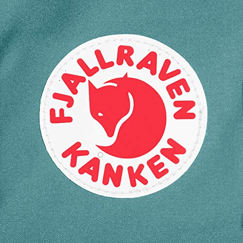 Fjällräven Kånken - Mochila, Unisex, Verde (Frost Green-Peach Pink), 38 x 27 x 13 cm