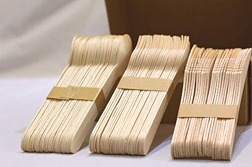 FOOGO Green 150 Cubiertos de Madera Desechables |25x Tenedores, 25x Cucharas, 25x Cuchillos|Vajilla Ecológico Biodegradable|Como Cubiertos de Plástico, Cubiertos de Bambu|Para fiestas Navidad