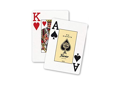 Fournier 818-55 - Baraja Poker en Inglés (55 Cartas), Surtido