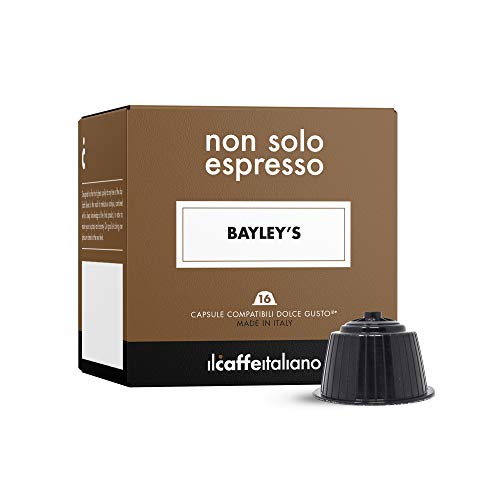 FRHOME - 48 cápsulas compatibles Nescafè Dolce Gusto Baileys - Il Caffè Italiano