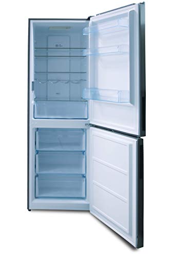 FRIGORIFICO COMBI INFINITON FGC-232IX INOX NO FROST (Frigo mas congelador 2 Puertas, 320 litros, Fresh Zone, Alto 185cm, A+, Luz Led, No Frost Total, Independiente)