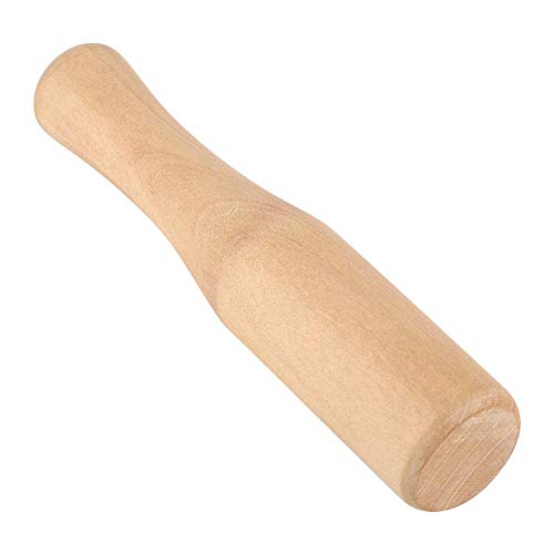 FTVOGUE Madera Maja Comida Muddle Grinding Rod para Puré de Crema Pasteleras Bebidas y Barra de Cócteles Herramienta