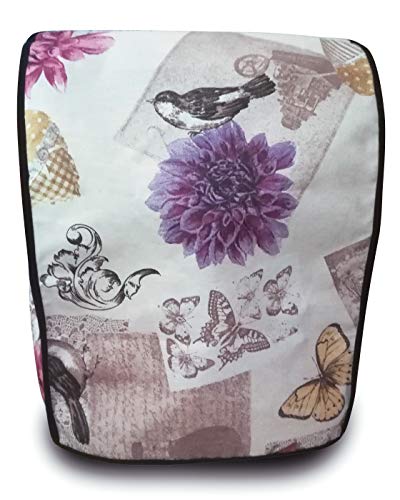 Funda antimanchas para Thermomix TM31 & TM5 & TM6 FLORES Y MARIPOSAS