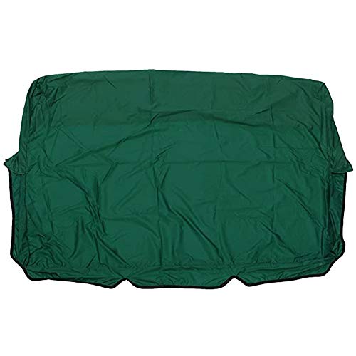 Funda de cojín oscilante, impermeable, 3 plazas, funda de cojín para silla de protección para exteriores, jardín, patio, hamaca, 150 x 50 x 10 cm