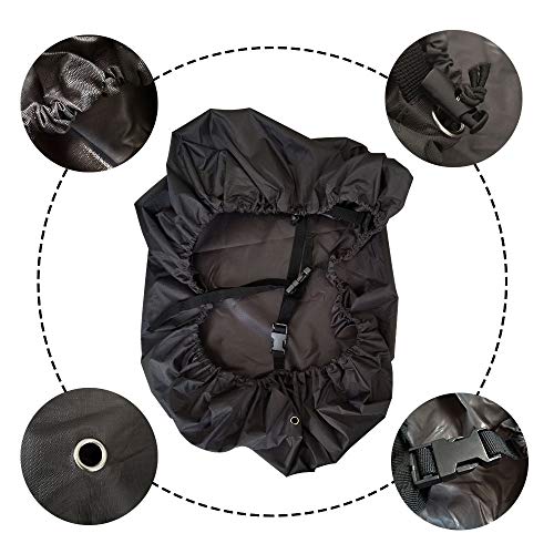 Funda de Lluvia para Mochila de 35 a 55 litros Funda de Lluvia Universal Impermeable para Lluvia y Nieve para Actividades al Aire Libre