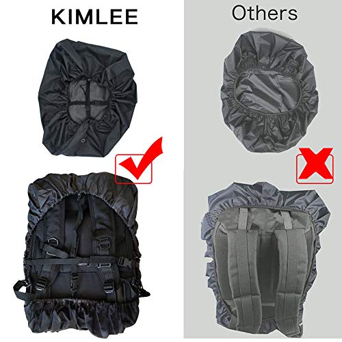 Funda de Lluvia para Mochila de 35 a 55 litros Funda de Lluvia Universal Impermeable para Lluvia y Nieve para Actividades al Aire Libre