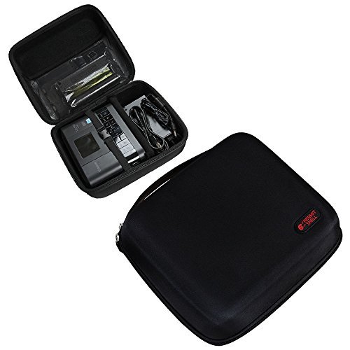 Funda protectora de transporte de goma EVA para impresora fotográfica inalámbrica de color Canon Selphy CP1200, funda de viaje de tamaño compacto de Hermitshell