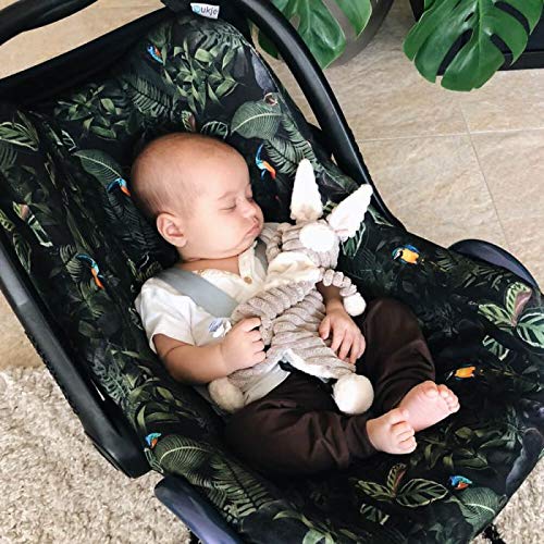 Fundas Para Sillas de Algodón para Silla de Coche Maxi Cosi Pebble (Plus, Pro), Cabriofix SPS, Citi, Rock Funda Silla Garantiza la Comodidad de la Piel del Bebé y Ayuda a no Sudar Ballenas