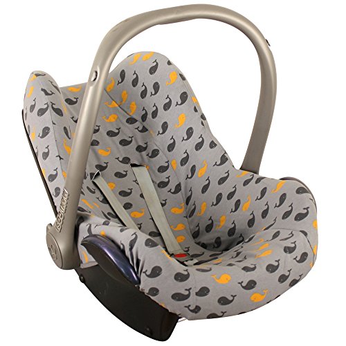 Fundas Para Sillas de Algodón para Silla de Coche Maxi Cosi Pebble (Plus, Pro), Cabriofix SPS, Citi, Rock Funda Silla Garantiza la Comodidad de la Piel del Bebé y Ayuda a no Sudar Ballenas