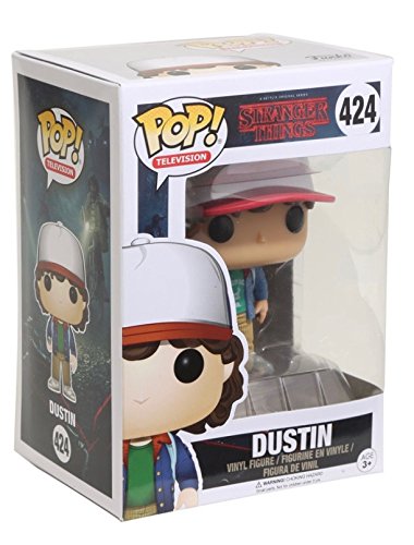 Funko - Pop! Vinilo Colección Stranger Things - Figura Dustin (13323)