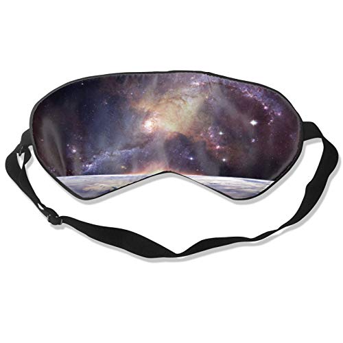 Galaxy Star Infinity Cosmos - Vendas oscuras ligeras y cómodas, supersuave, suave, con sueño completo, viaje y siesta con correa ajustable