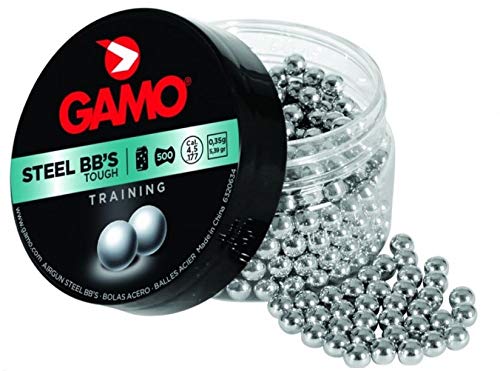 Gamo 6320634 - Bolas De Acero BB’S 500 Cal 4,5 - Cal: 4,5