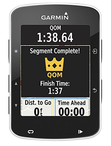 Garmin Edge 520 Pack - Ciclocomputador con GPS, incluye monitor de frecuencia cardiaca, sensores de cadencia y velocidad, negro