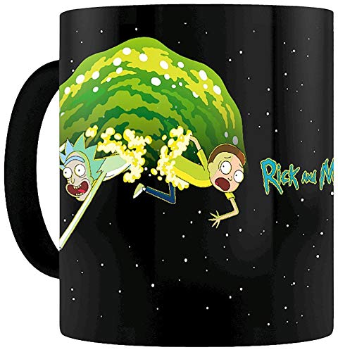 GB Eye LTD, Rick y Morty, Portal, Taza Mágica cambiante de Color