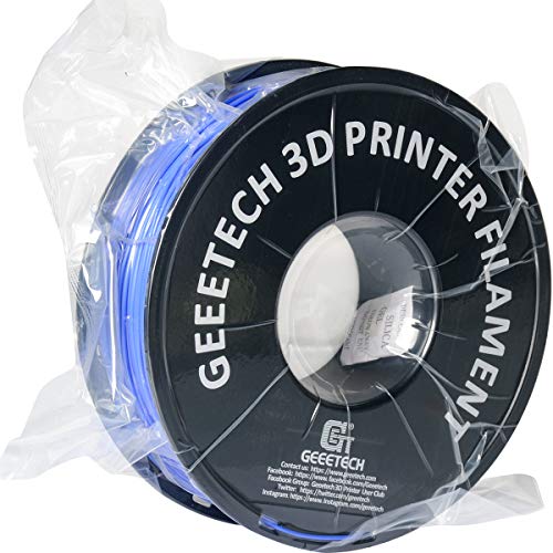 GEEETECH Filamento PLA 1.75mm para impresión 3D, 1kg Spool, Azul