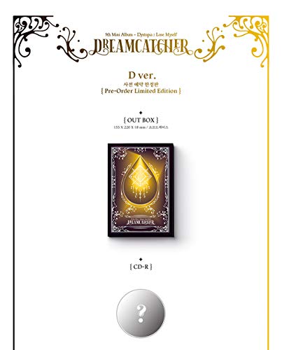 GENIE MUSIC Dreamcatcher – Dystopia: Lose Myself Pre-Order Limited Edition (5th Mini Album) Album+Pre-Order Benefit+Folded Poster+Extra Photocards Set (D ver)